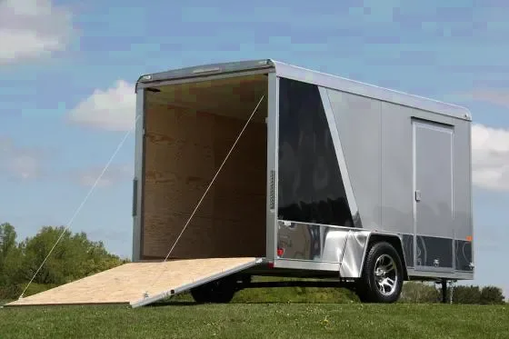 12FT ALUMINUM - TWO TONED SILVER-BLACK