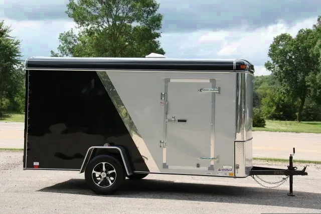 12FT CARGO TRAILER W/ RAMP DOOR