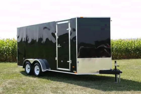 14FT WEDGE W/ DOUBLE DOORS