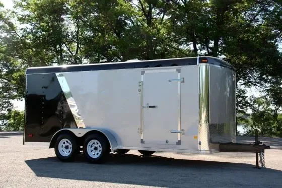 16FT ENCLOSED CARGO W/ RAMP DOOR