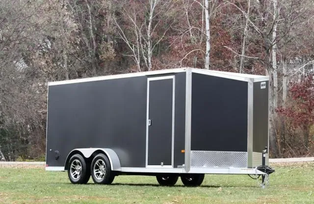 ALUMINUM 16FT V-NOSE CARGO TRAILER