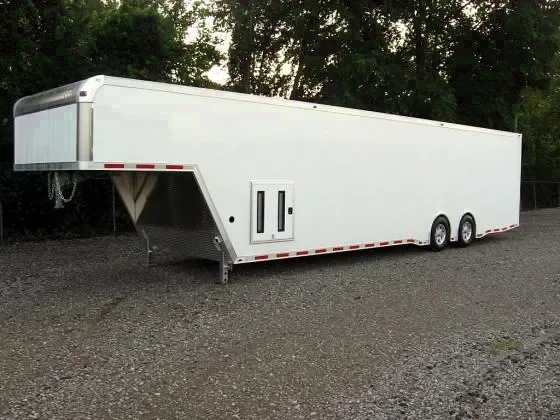 36FT ALUMINUM GOOSENECK-FINISHED INTERIOR