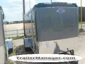 12ft Single 3500lb Axle Cargo Trailer With Ramp