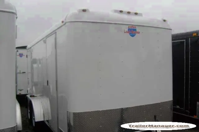 16ft Tandem 3500lb Axle Cargo With Double Door