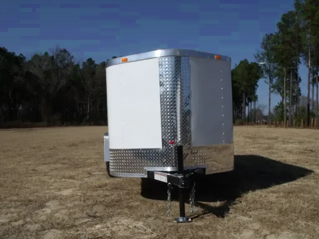 WHITE 12FT SA CARGO TRAILER