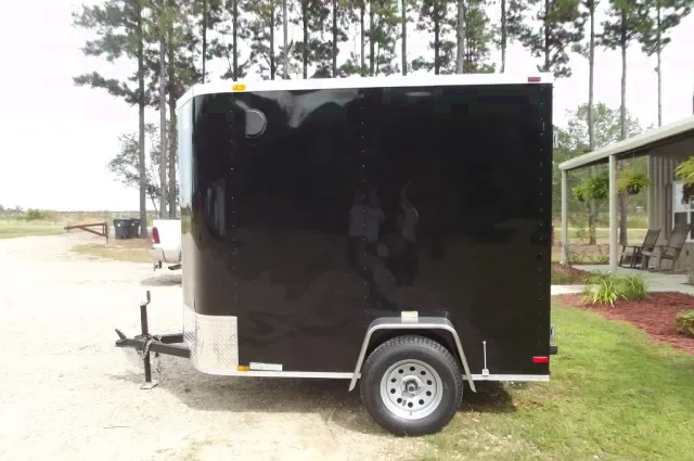 8FT BLACK SA CARGO TRAILER