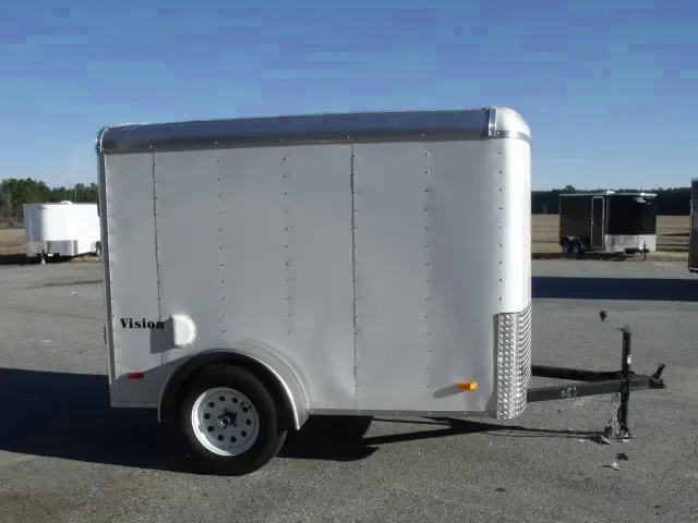 8FT WHITE CARGO TRAILER