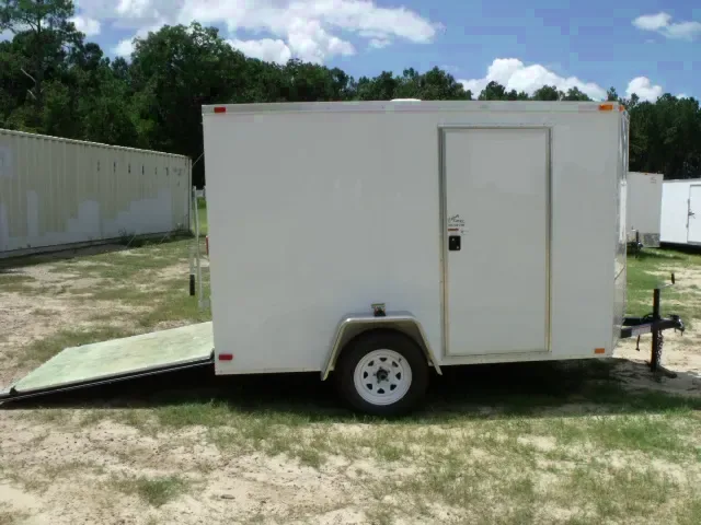 10FT CARGO TRAILER W/RAMP DOOR
