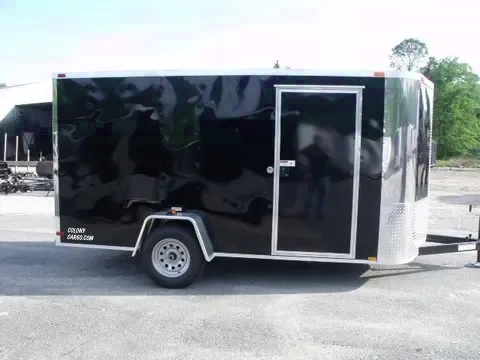 SA 12FT FLAT FRONT CARGO TRAILER