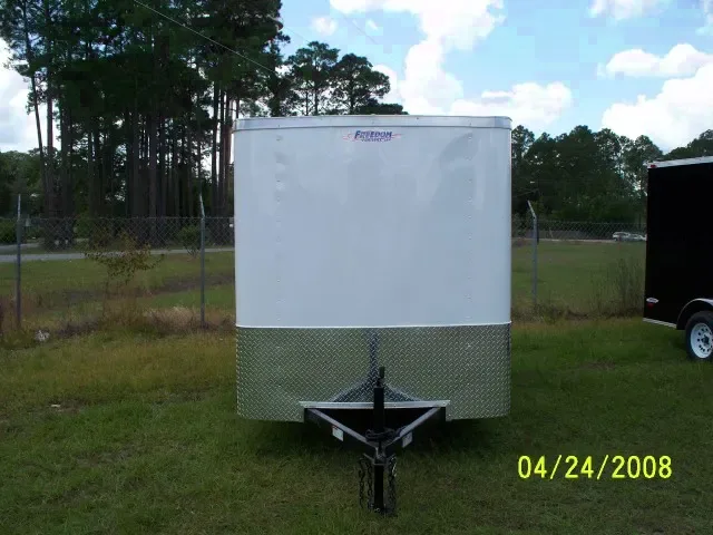 CARGO TRAILER 12FT  SA W/ FLAT FRONT