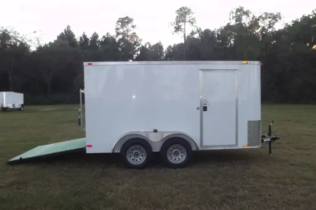 12FT CARGO / MOTORCYCLE TRAILER W/RAMP