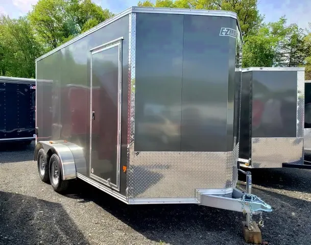 14FT ALUMINUM TA CARGO TRAILER