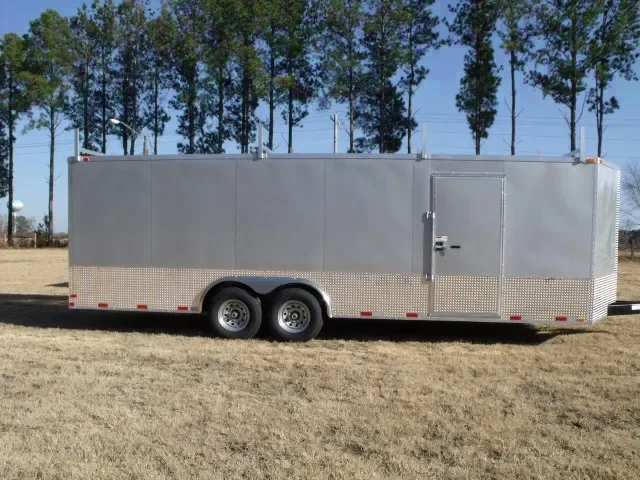24FT CARGO TRAILER W/BARN DOORS