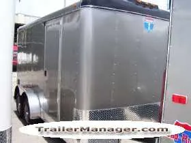 14FT Tandem Axle SILVER With Ramp