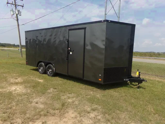 STEEL FRAME 20FT V-NOSE CARGO TRAILER