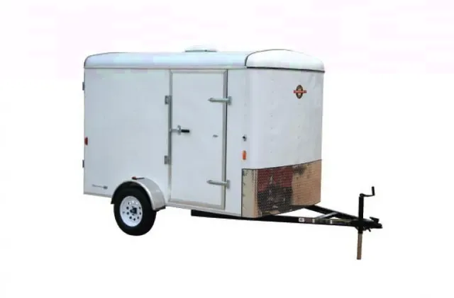10ft Cargo Trailer w/ Rear Ramp Door