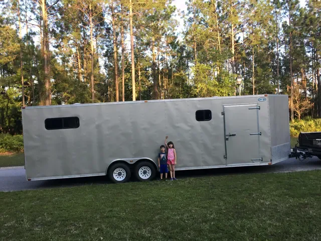USED 32 ft. Carolina V-Nose Cargo Trailer - Saint Mary's, GA