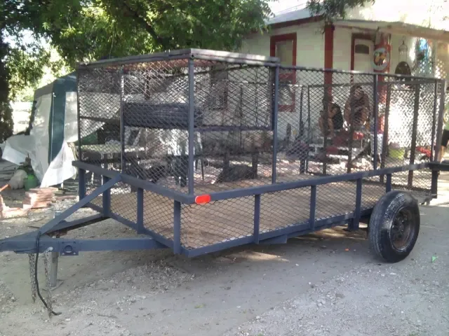 Used Homemade 8' Cargo Trailer - San Antonio, TX