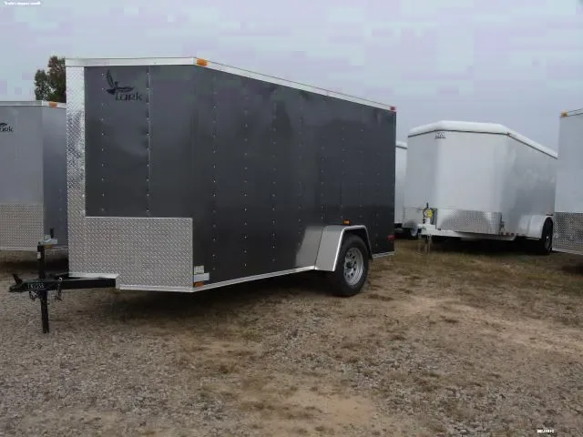 Charcoal 12ft Cargo w/V-Nose