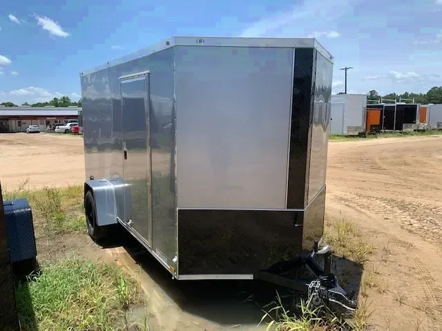 10ft Single Axle   With Double Door w/Optional Spare Tire