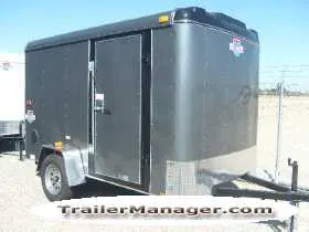 Charcoal 10ft SA Cargo Trailer w/Ramp