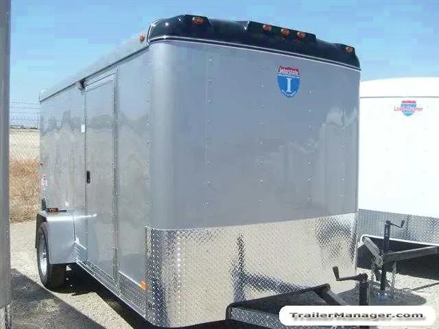 12ft Single Axle SILVER With Ramp