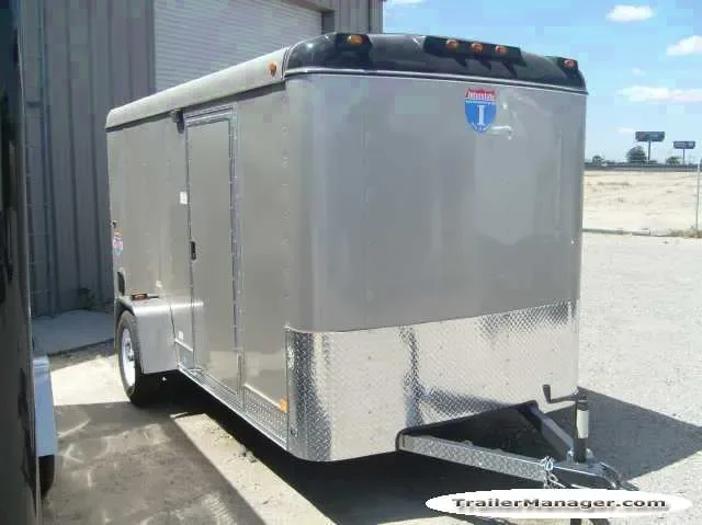 12ft Single Axle CHAMPAGNE With Ramp