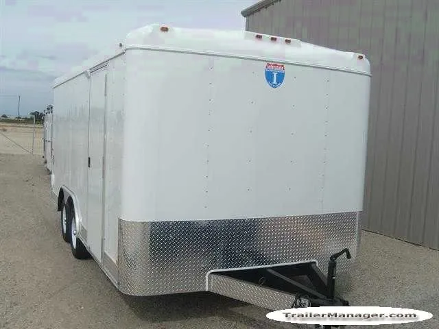 Cargo Trailer, 16ft, TA, Ramp Door