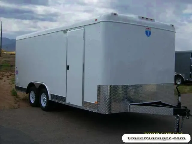 18ft Cargo 10K WHITE With Ramp