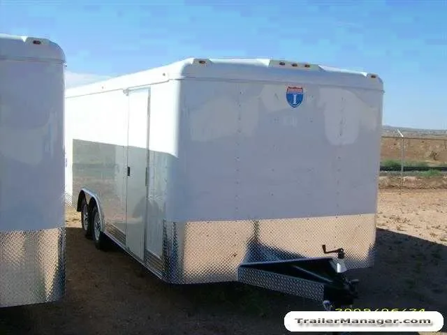 10K GVWR 20ft Cargo Trailer w/Double Rear Door