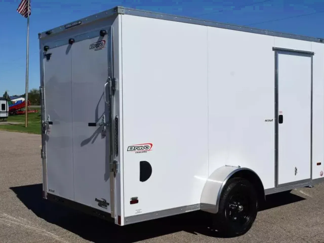 BRAVO 6x12 SCOUT ENCLOSED CARGO TRAILER