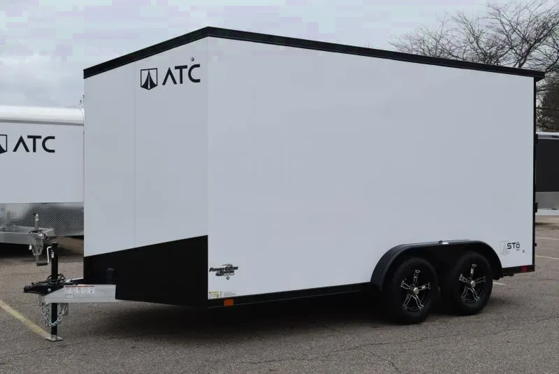 ATC 7.5x14 STO 450 ALUMINUM CARGO TRAILER w/ PREMIER OFF-ROAD MOTORCYCLE PACKAGE