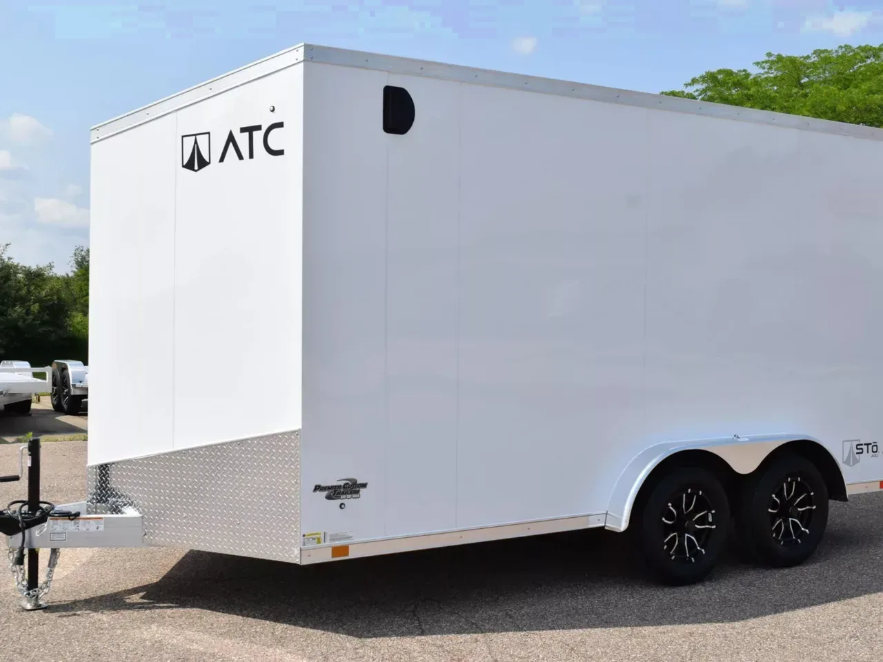 ATC 7.5x14 STO 400 ALUMINUM CARGO TRAILER
