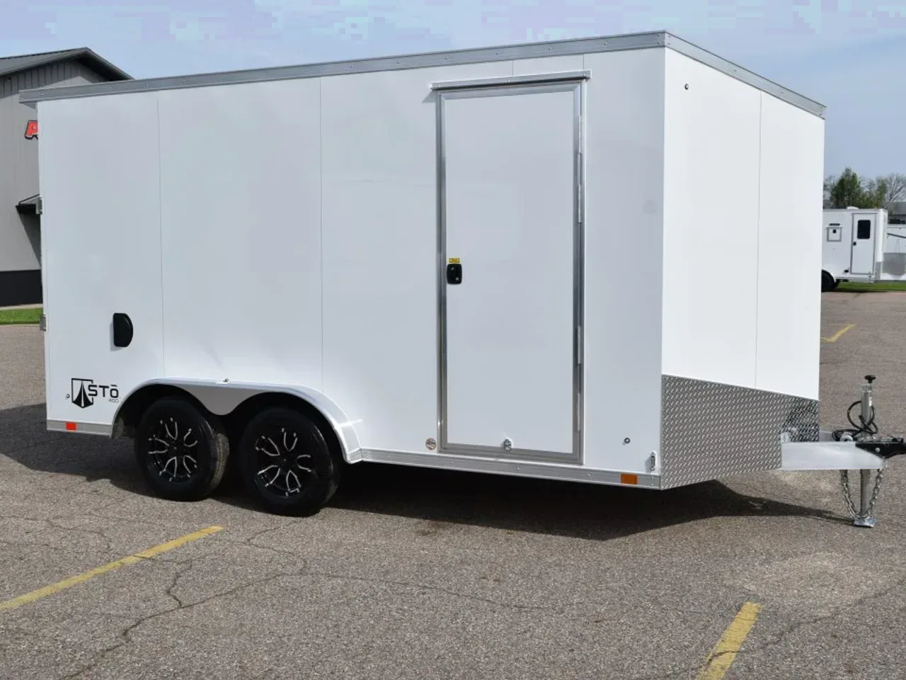 ATC 7.5x14 STO 400 ALUMINUM CARGO TRAILER