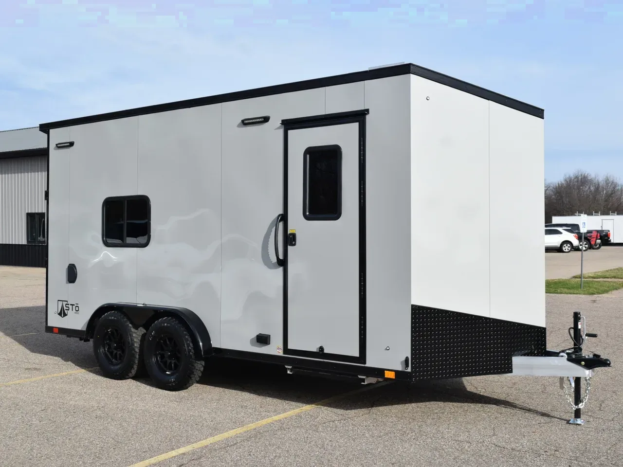 ATC 7.5x16 STO 450 ALUMINUM CARGO TRAILER w/ ADVENTURE PACKAGE