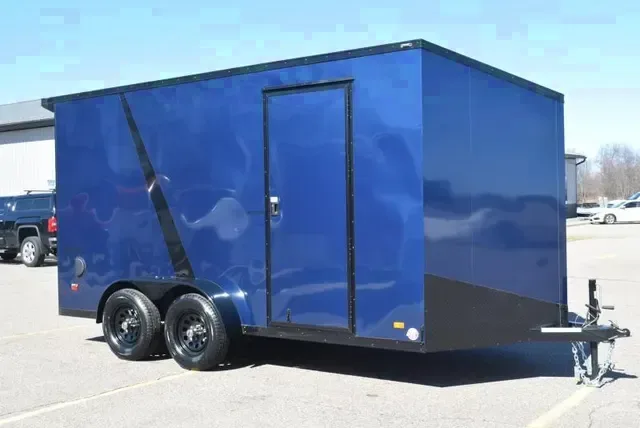 BRAVO 7x14 SCOUT *MIDNIGHT EDITION* ENCLOSED CARGO TRAILER
