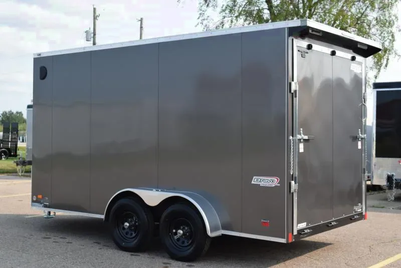 New 2025 Bravo Scout 7x14 Enclosed Cargo Trailer - Make Your Offer!