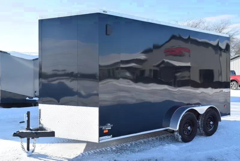 PRE-OWNED 2024 BRAVO 7x14 SCOUT ENCLOSED CARGO TRAILER