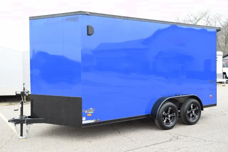 BRAVO 7x14 SCOUT *MIDNIGHT EDITION* ENCLOSED CARGO TRAILER