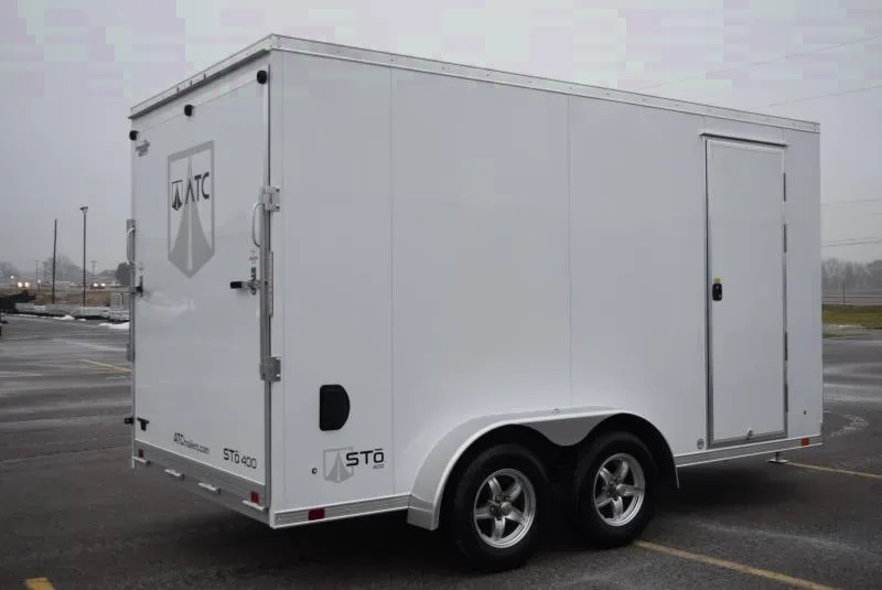 ATC 7x14 STO 400 ALUMINUM CARGO TRAILER