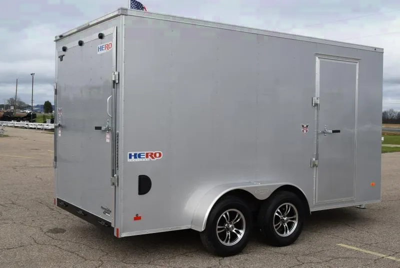 BRAVO HERO 7x14 ENCLOSED CARGO TRAILER