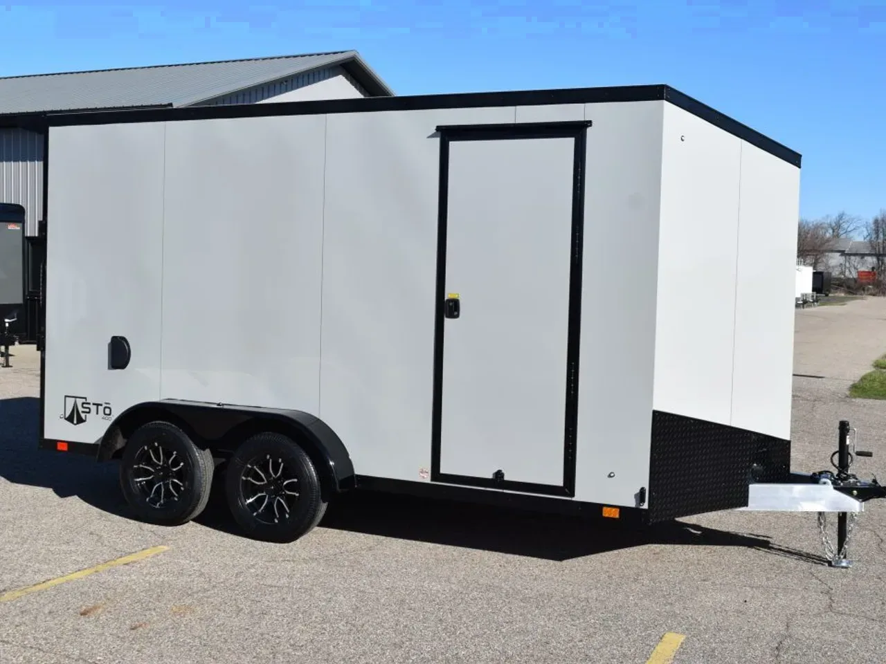 ATC 7x14 STO 400 ALUMINUM CARGO TRAILER