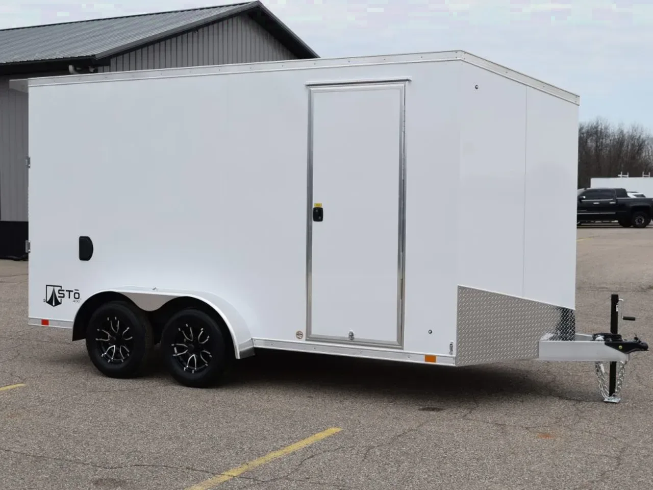 ATC 7x14 STO 400 ALUMINUM CARGO TRAILER