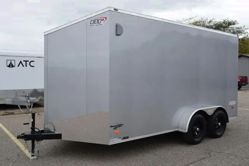 2025 Bravo SCOUT 7x14 Enclosed Cargo Trailer - Silver