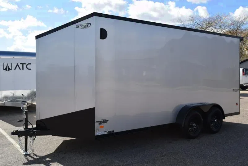 BRAVO 7x16 SCOUT *MIDNIGHT EDITION* ENCLOSED CARGO TRAILER