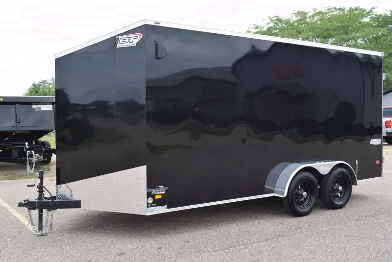 BRAVO 7x16 SCOUT ENCLOSED CARGO TRAILER w/ REAR DOUBLE DOORS