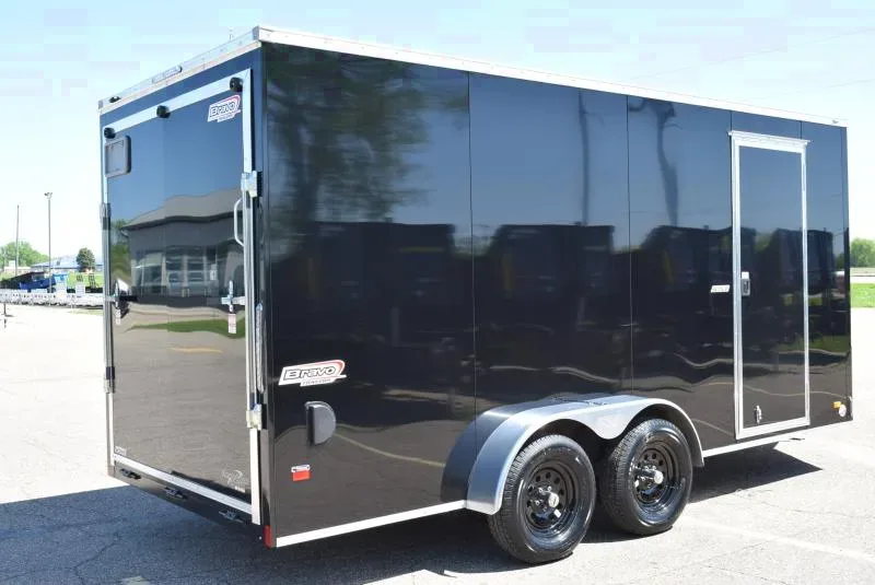 BRAVO 7x16 SCOUT ENCLOSED CARGO TRAILER w/ POLYCOR EXTERIOR SKIN