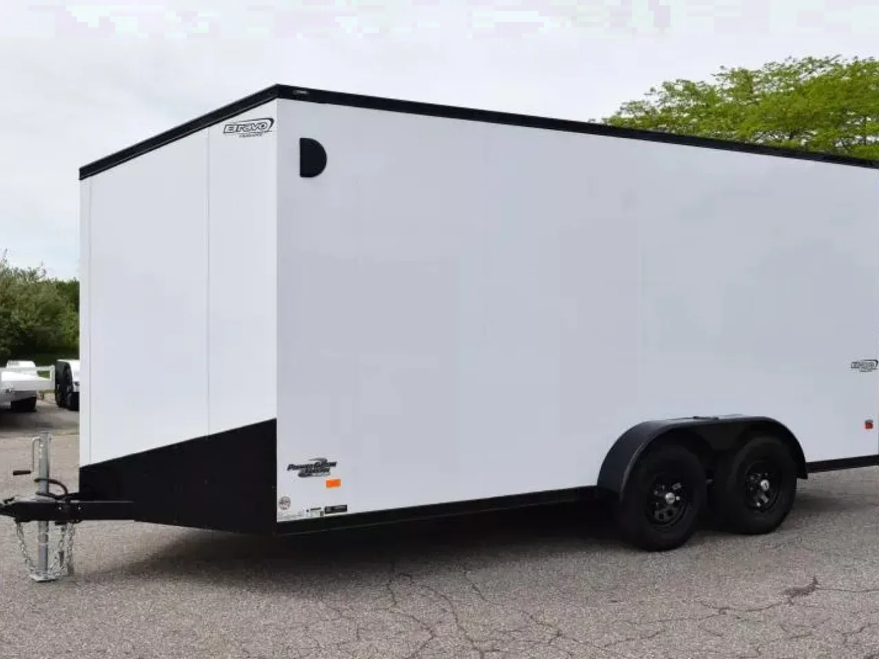 BRAVO 7x16 SCOUT *MIDNIGHT EDITION* ENCLOSED CARGO TRAILER