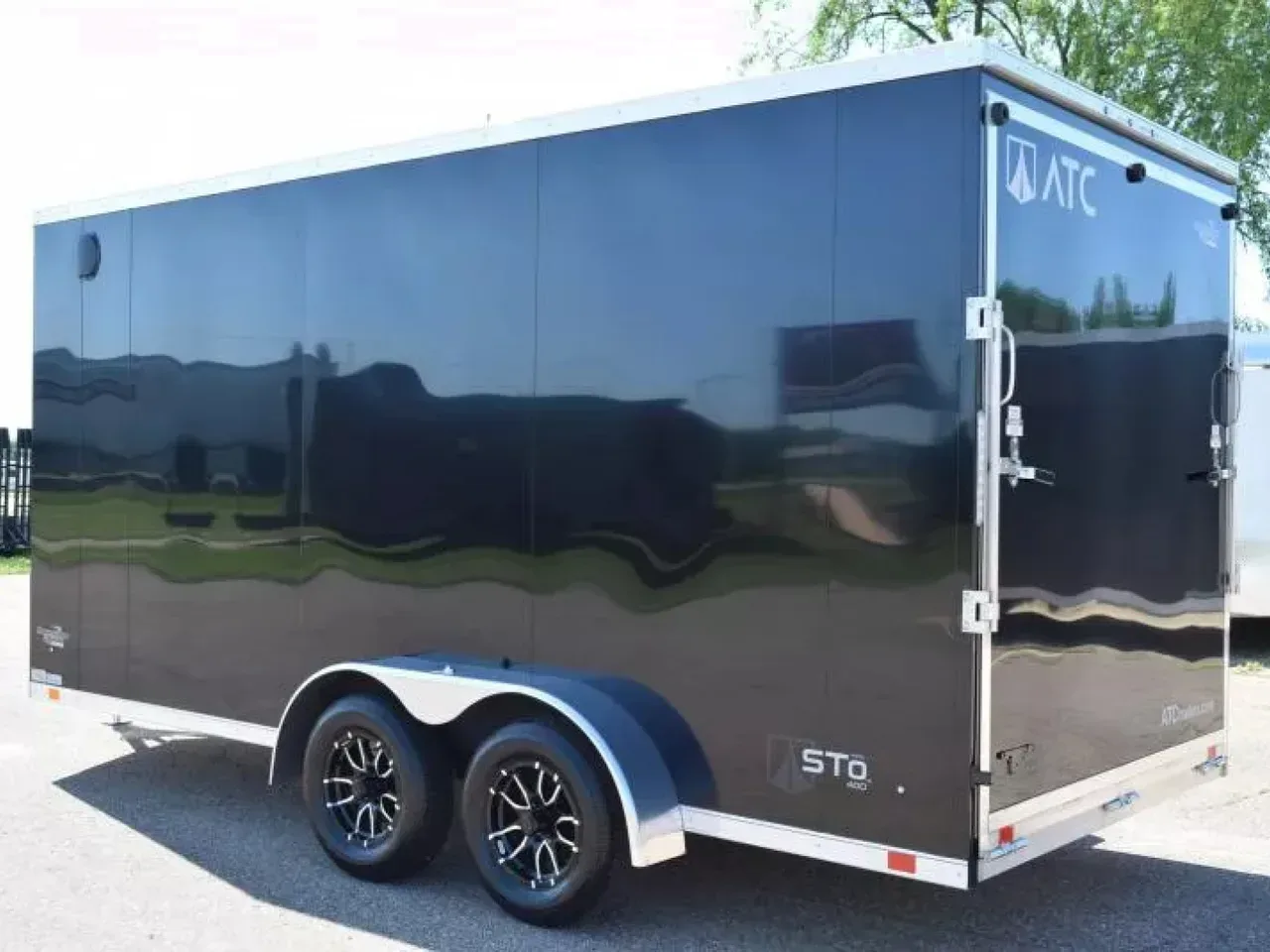 ATC 7x16 STO 400 ALUMINUM CARGO TRAILER