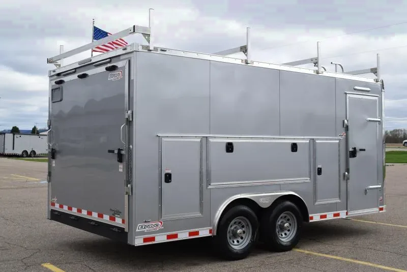 Brand New 2025 Bravo Star 8.5x16 Pro Series Contractor Cargo Trailer - Make Your Best Offer!